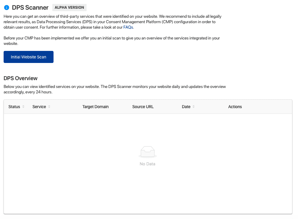 DPS Scanner Overview Alpha Version